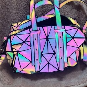 LUMINOUS HOLOGRAPHIC BAG